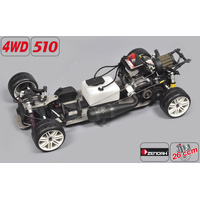 FG Sportsline 4WD 510WB Zenoah 26cc with Option Parts Fitted. Mini/Trophy.