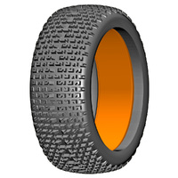 GRP Tyres GW90-S3 Micro Medium Tyres with inserts, 2pce.